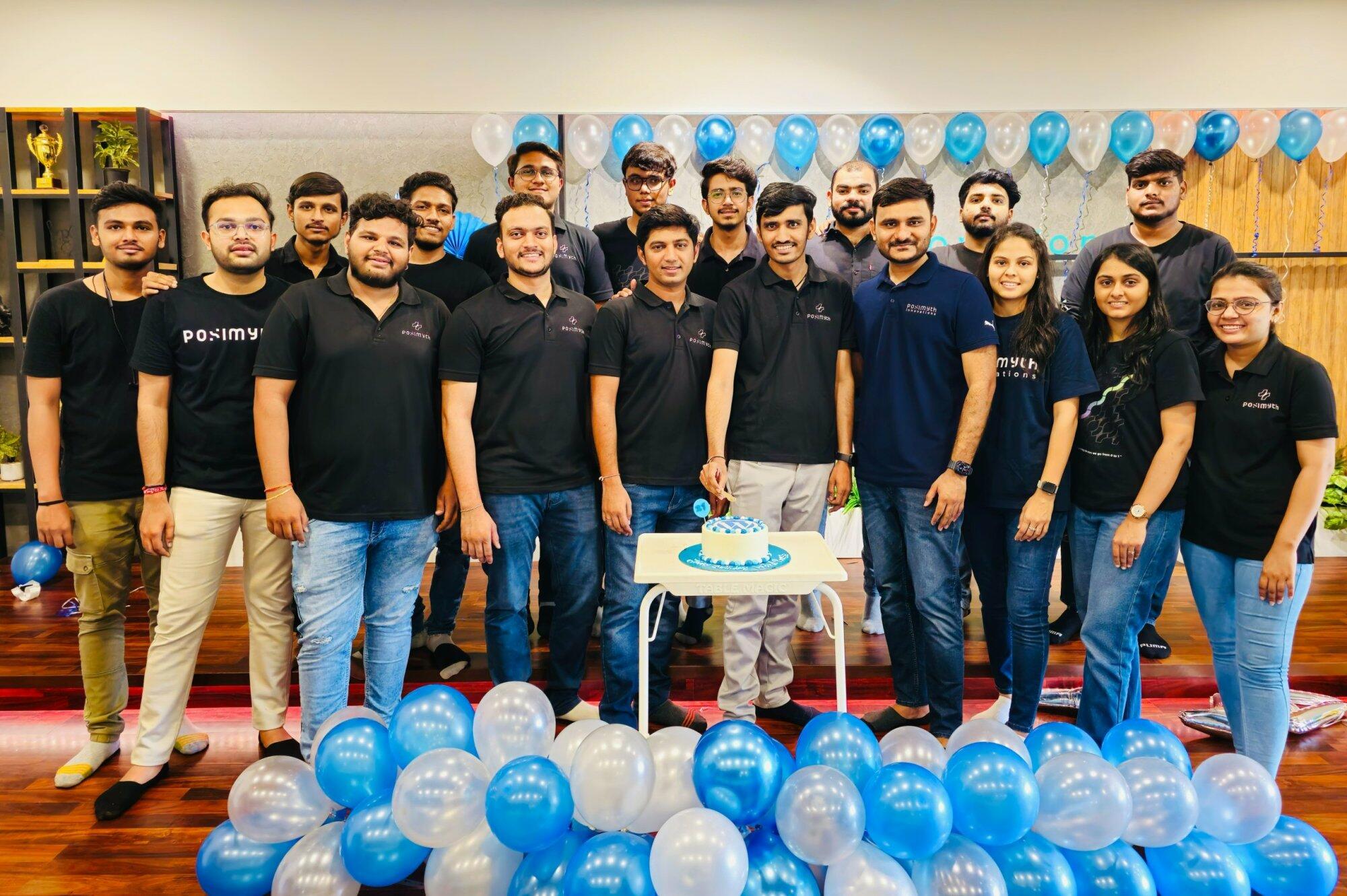 WordPress Birthday Cake Cutting at POSIMYTH scaled