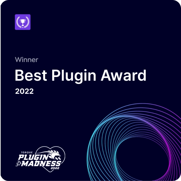 Best plugin awards